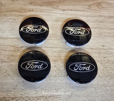New 2015-2026 Ford F-150 Expedition Black Wheel Center Caps Set Of 4 Oem