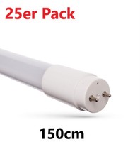 25Er Led 150Cm RöHre G13 Tube Glas T8 LeuchtstoffröHre 24W 2500Lm Neutral 4000K