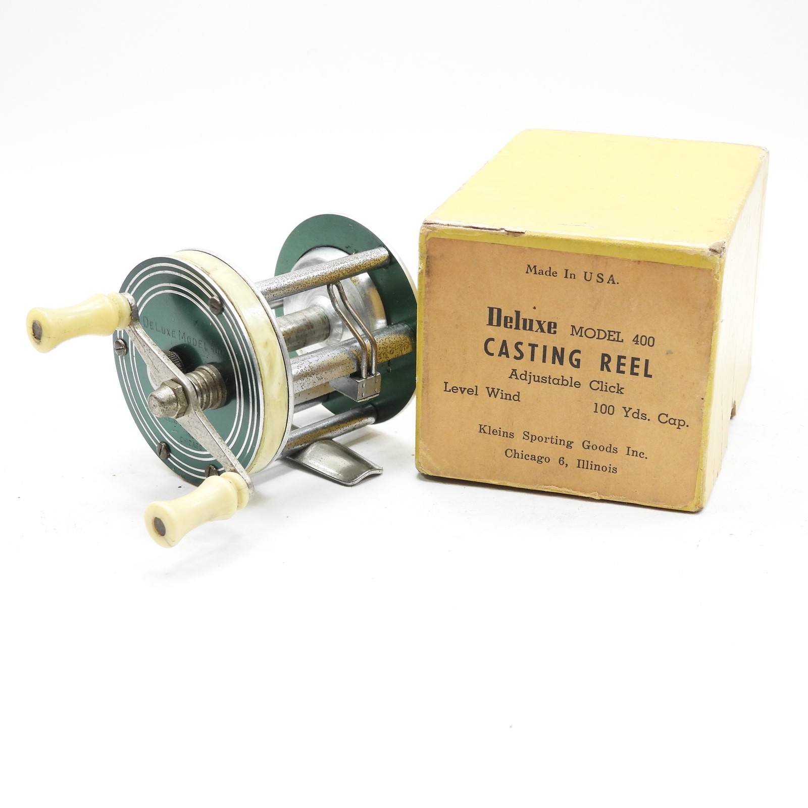 Vintage Kleins Sporting Goods &ldquo;Deluxe Model 400&rdquo; Casting