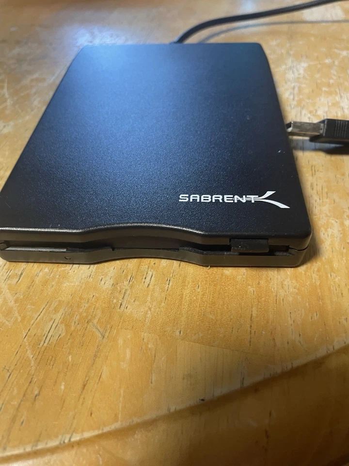 Sabrent USB Portable Diskette Drive FD-05PUB Untested - Image 3 of 4