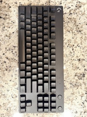 Logitech PRO Tenkeyless Gaming Keyboard Black USB Wired QWERTY English