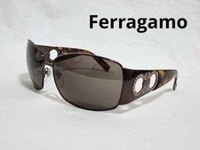 Ferragamo Women Vintage Accessories Genuine Gancini Logo Gradation Combination F