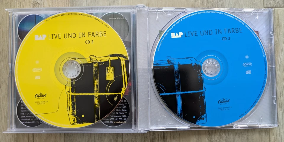 3 CD Box - BAP - Live Und In Farbe - Radio Pandora-Tour 2008/2009 - Bild 3 von 4