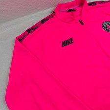 Nike PSG Paris Saint-Germain Trainingsjacke Herren Gr. XL Pink Dri-FIT Jacket