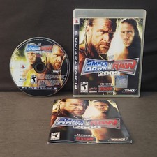 WWE SmackDown Vs Raw 2009 PlayStation 3 PS3 Game CIB