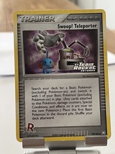 Swoop! Teleporter 92/109 Uncommon EX Team Rocket Returns Reverse Holo