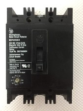 WESTINGHOUSE MCP03150RC 15 AMP 600 VOLT 3 POLE BREAKER...81