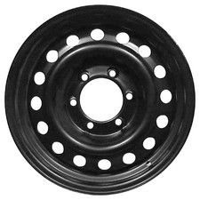 69392 Reconditioned Factory Oem Steel Wheel 16x7 Black Full Painted