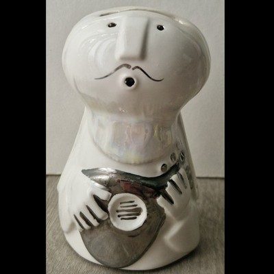 Kenneth Townsend Iden Pottery Rye Keramik Keramik Gitarrist Spardose Figur