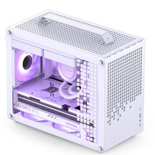 JONSBO/JONSPLUS Z20 White Micro-ATX Mini Tower Pc Case,with Detachable WHITE