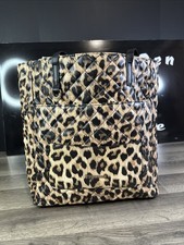 STEVE MADDEN Kimmy LEOPARD TOTE/SHOULDER BAG Purse Handbag 