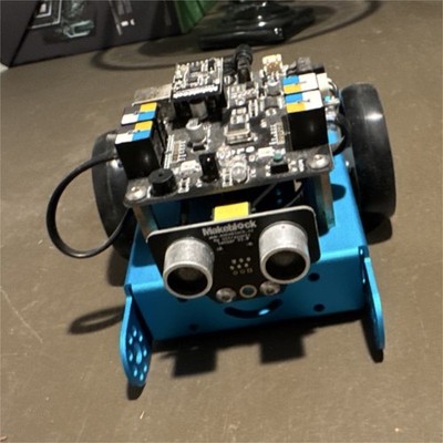 Makeblock mBot Programmable Robot Toy Blue Two-Wheel Sensors STEM