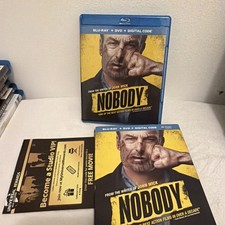 Nobody Blu-ray 2021 Action Movie Bob Odenkirk RZA Christopher Lloyd