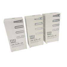 GODA White Silk Body Oil Pheromone Infused Vanilla Amber 50ml Travel Size 3 Pack