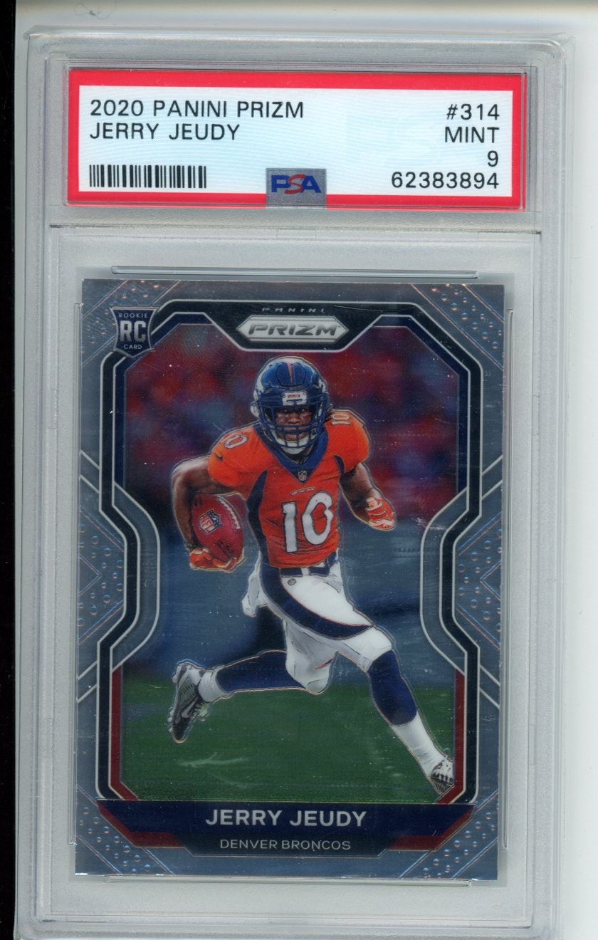 Jerry Jeudy 2020 Panini 2020 Panini Prizm sports #314 Rookie