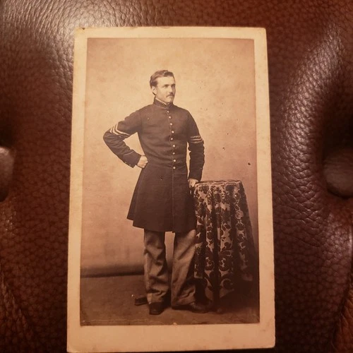 Fred Higgins Army Of The Cumberland Civil War CDV Photograph Corinth Mississippi