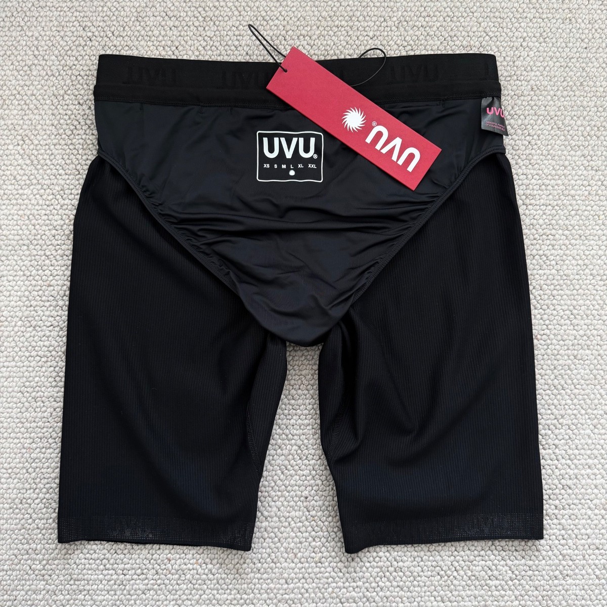 ウォーキング・ランニングウェア UVU CLUB HALF TIGHT 2.0 BLACK size M UVU HALF TIGHT 2.0 Black Size L Large | eBay
