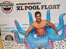 NEW Big Mouth Inc Giant XL Big Pool Float Octopus Tentacles Over 5 Ft NIB