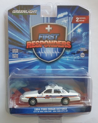 1994 Ford Crown Victoria - City of New York  EMS Team *** Greenlight  1:64 OVP