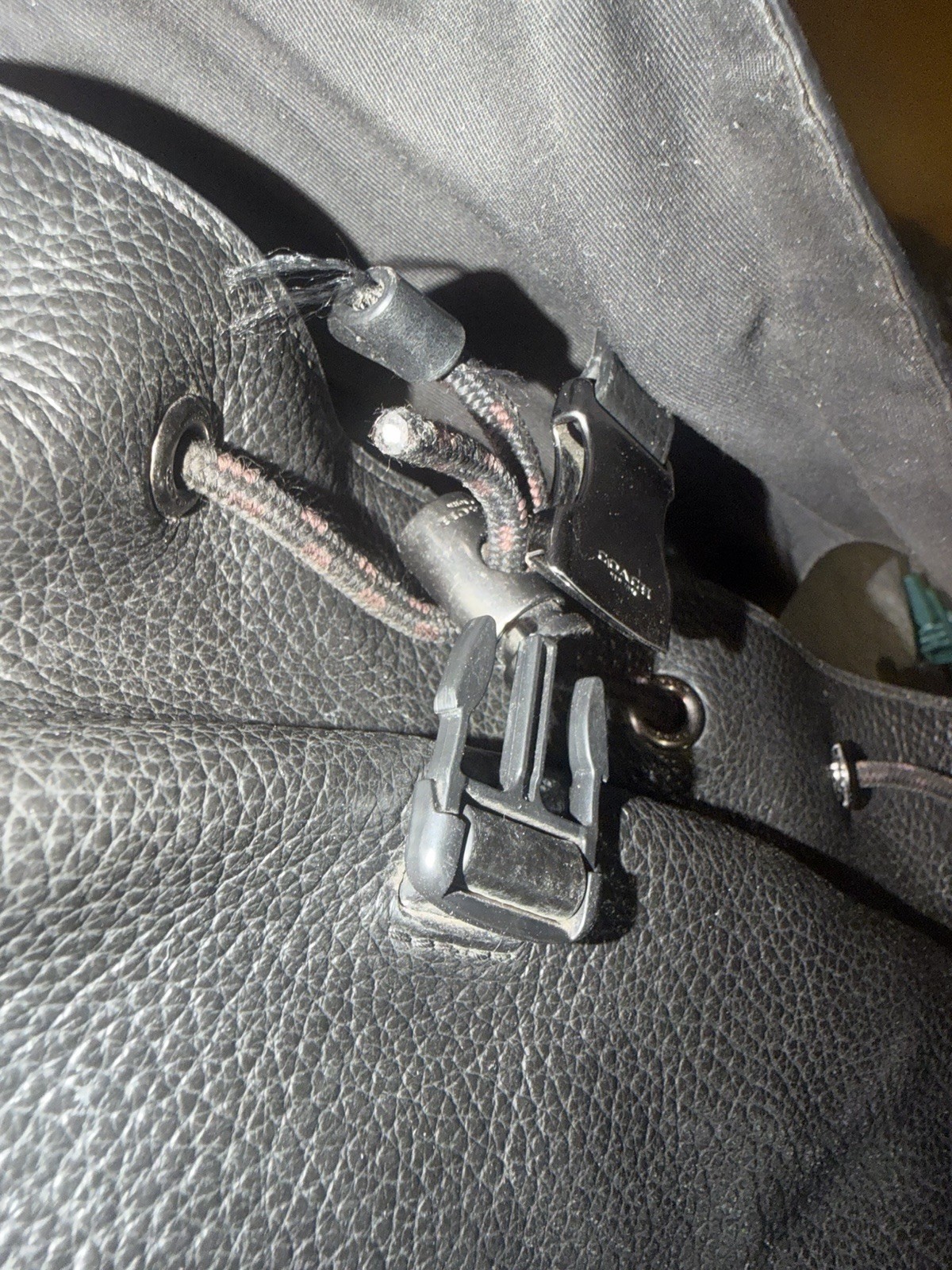 Coach Daypack Backpack.  READ DESCRIPTION. As is - image 7