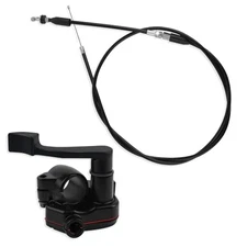 Thumb Throttle Kit with 46.65" Throttle Cable,Mini Bike Throttle Cable Fit for 
