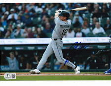 COLSON MONTGOMERY signed (CHICAGO WHITE SOX) baseball 8X10 photo BECKETT BW52105