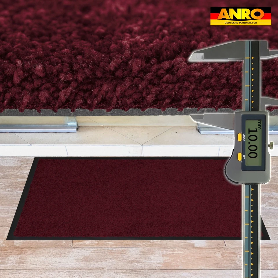 Fußmatte Schmutzfangmatte Türmatte Sauberlaufmatte Fußabtreter Gummirand QUEEN - Bild 4 von 4