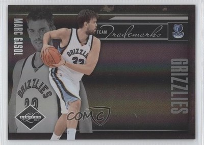 2010-11 Panini Limited Team Trademarks Spotlight Silver 22/49 Marc Gasol #16 7y2