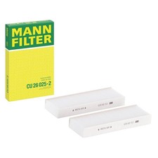 Filter Innenraumluft MANN-FILTER CU 26 025-2 für DS Peugeot Opel Citroën Jeep