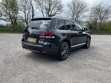 Black Volkswagen VW 2009 Altitude Touareg 3L V6 12m MOT, PSH. Only 110,000!!