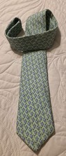 Vineyard Vines Martha s Vineyard 100 Silk Tie Green Lacrosse USA