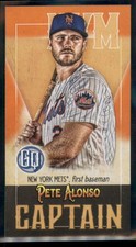 2021 Topps Gypsy Queen Pete Alonso Captains Minis #CM-PA New York Mets