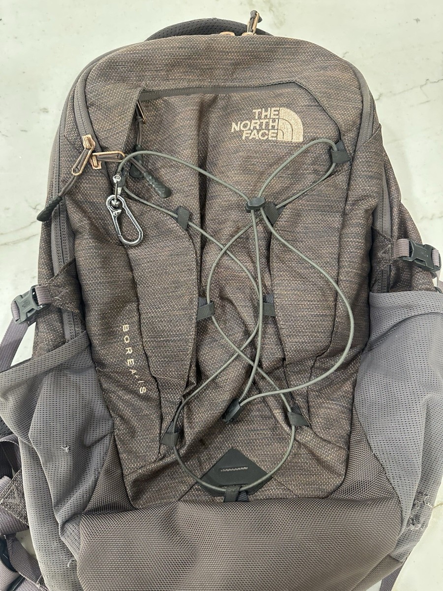 The North Face Borealis Backpack Used Rose Gold And Gray
