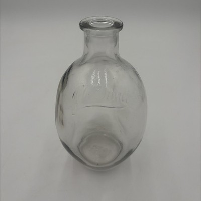 JW Dant Whiskey Bottle 7.5  Dent Pinch Sides Antique Very Cool!