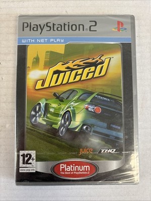 Juiced Playstation 2 Spiel PS2 Videospiel Factory Sealed Neu Auto Straßenrennen