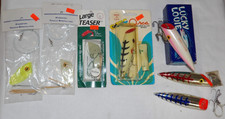 Lot of 7 Vtg Lures, Luhr Jensen, Lucky Louie, Orca Salmon Killer, Rhys Davis