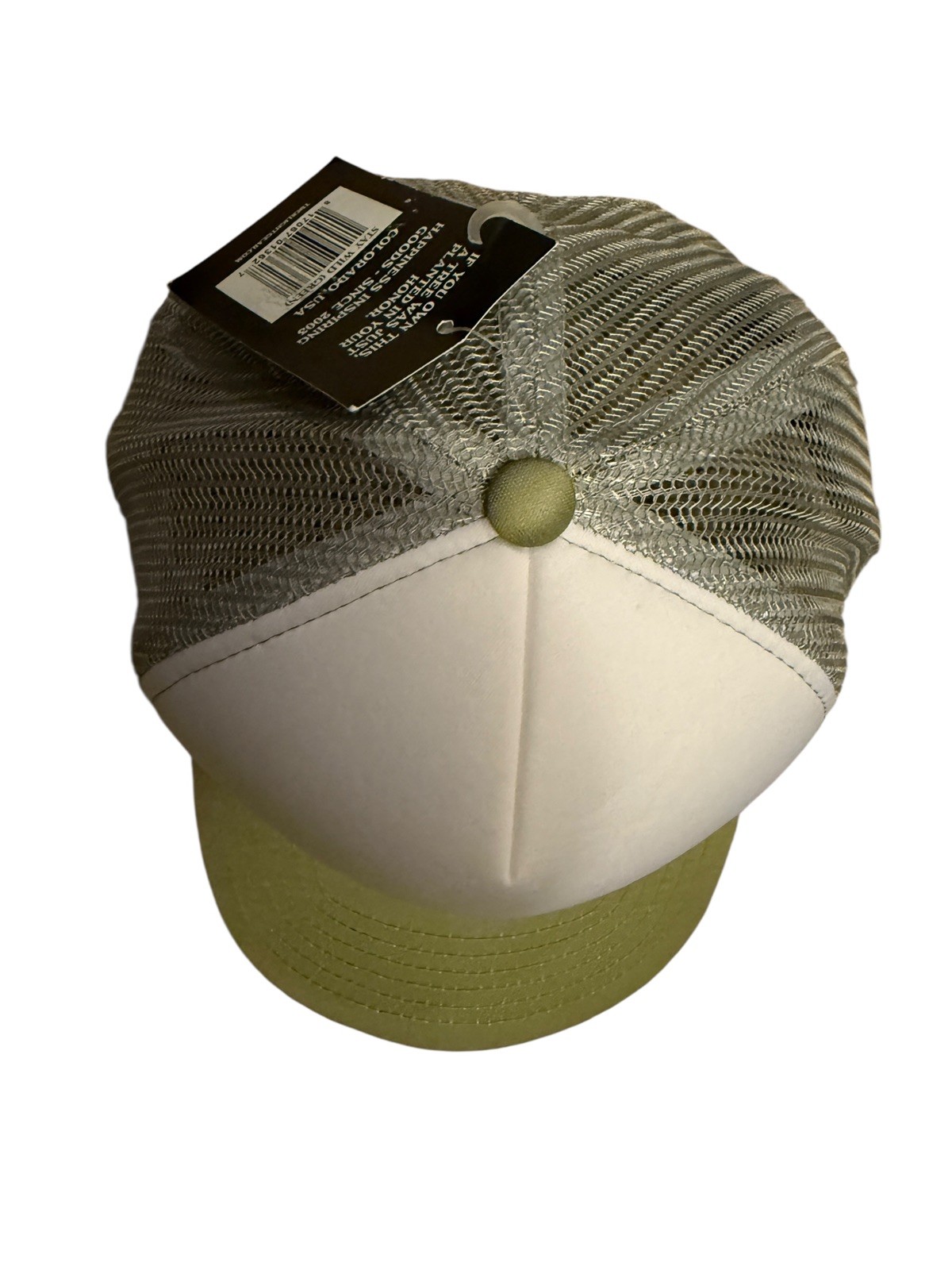 Stay Wild Trek Light Gear Snapback Mesh Rope Trucker Hat Multi OSFM Nature Hike