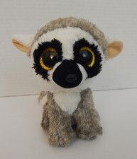 Ty ~ Beanie Boos * 2021 * 'Linus'   The Lemur * NO Hang Tag