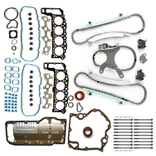 Timing Cover Gasket Head Gasket Set Head Bolts set 4.7L For 02-03 Dodge Ram 1500