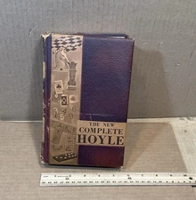 Vintage The New Complete Hoyle Card Game Rule Book 1958 Edition 740 Pages