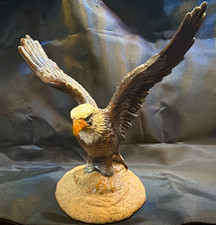 Eagle Bird Figurine Statue Sculpture, Wings S...