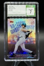 1999 Topps Mystery Finest Derek Jeter #M9 All-Topps Refractor CSG 7 Near Mint