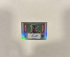 Roddy White HM-RW Hashmarks 2025 Donruss Optic Autograph PRIZM Falcons