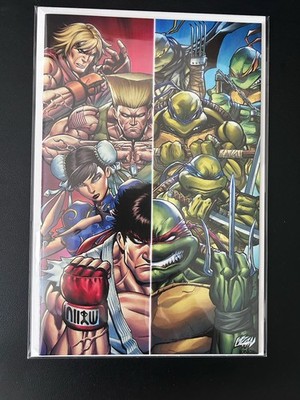 STREET FIGHTER VS TMNT #1 Uzan Variant Ltd 750 NM