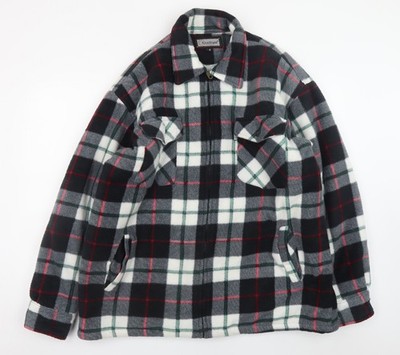 EuroStyle mehrfarbige karierte Fleecejacke XL für Herren