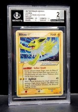 Pokemon Blitza Gold Star Holo Jolteon DE EX Power Keepers 101/108 PSA BGS 2 Good