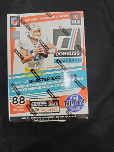 2021 Panini Donruss NFL FOOTBALL Blaster- 88 cards 
