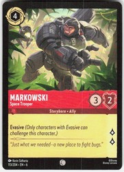 Markowski - Space Trooper 113/204 Azurite Sea Common
