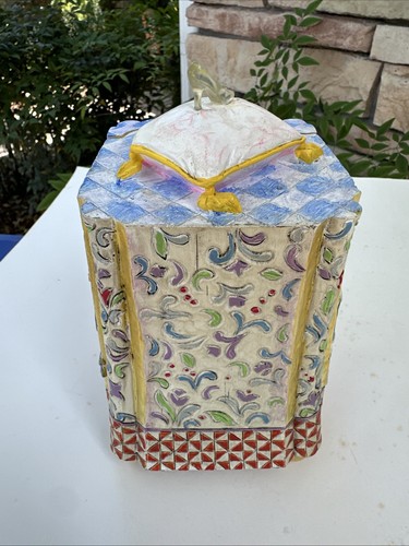 Disney Traditions Jim Shore Treasures Fit For A Princess Cinderella Jewelry Box - Picture 8 of 10