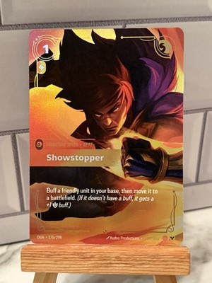 Riftbound Sett / Showstopper 2枚セット Riftbound TCG English “Showstopper” Epic Rare 270/298 | eBay